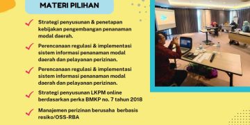 INFO BIMTEK APARATUR DINAS PERIZINAN DAN PENANAMAN MODAL 2023/2024