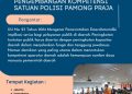 INFO BIMBINGAN TEKNIS APARATUR SATPOL PP 2023 /2024