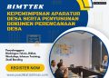 Bimtek Kepemimpinan Aparatur Desa Serta Penyusunan Dokomen Perencanaan Desa 2023/2024