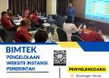 Bimtek Pelatihan Pengelolaan Website Pemerintah/Dinas Tahun 2023