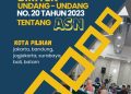 Bimbingan Teknis Sosialisasi UU No.20 Tahun 2023 Tentang ASN ( Aparatur Sipil Negara )