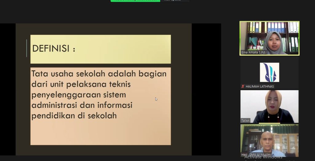 Bimtek Pelatihan Tata Usaha Sekolah /Tenaga Administrasi Sekolah 2024 /2025
