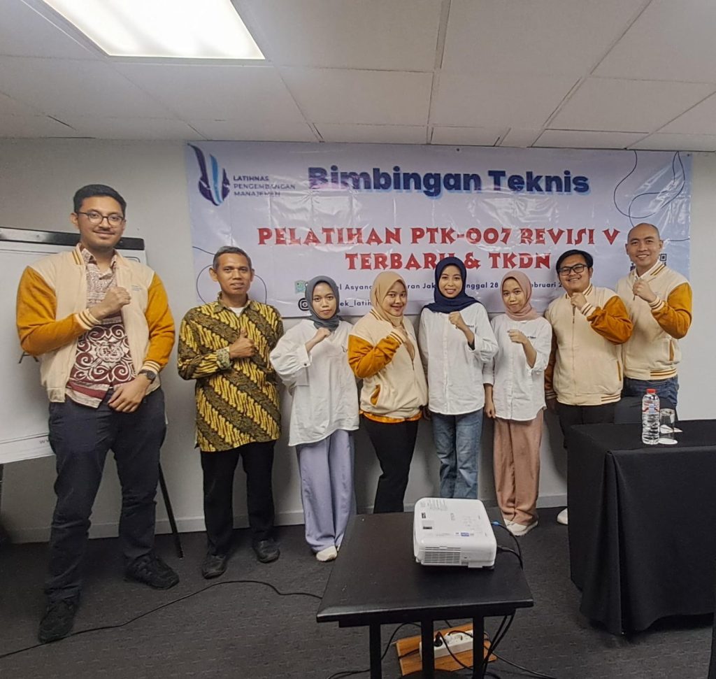 Jadwal Training Pelatihan PTK 007 Revisi 5 Dan TKDN Pengadaan Barang Jasa Tahun 2024 - 2025