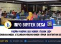 Bimbingan Teknis UU No.3 Tahun 2024 Tentang Desa