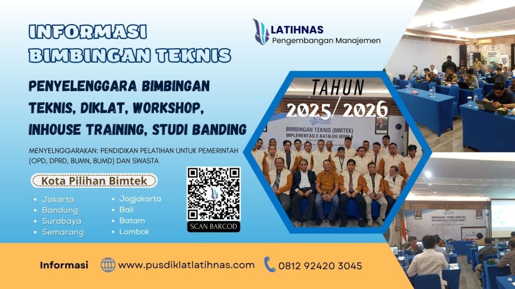 Bimtek Penghitungan Angka Kredit Kenaikan Pangkat dan Jenjang Jabatan Fungsional PBJP Berdasarkan SE Kepala BKN No. 9 Tahun 2024