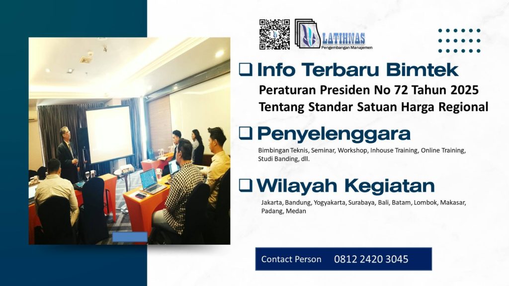 Bimtek SHSR Perpres No.72 Tahun 2025