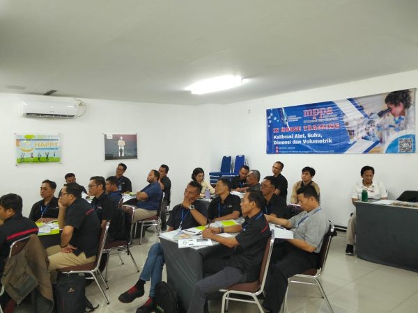 Jadwal Training Teknik Kalibrasi Massa, Suhu, Dimensi dan Volumetrik 2025 -2026