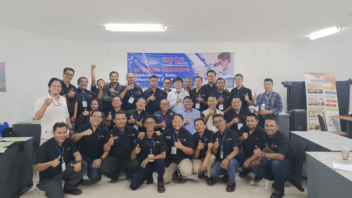 Jadwal Training Teknik Kalibrasi Massa, Suhu, Dimensi dan Volumetrik 2025 -2026