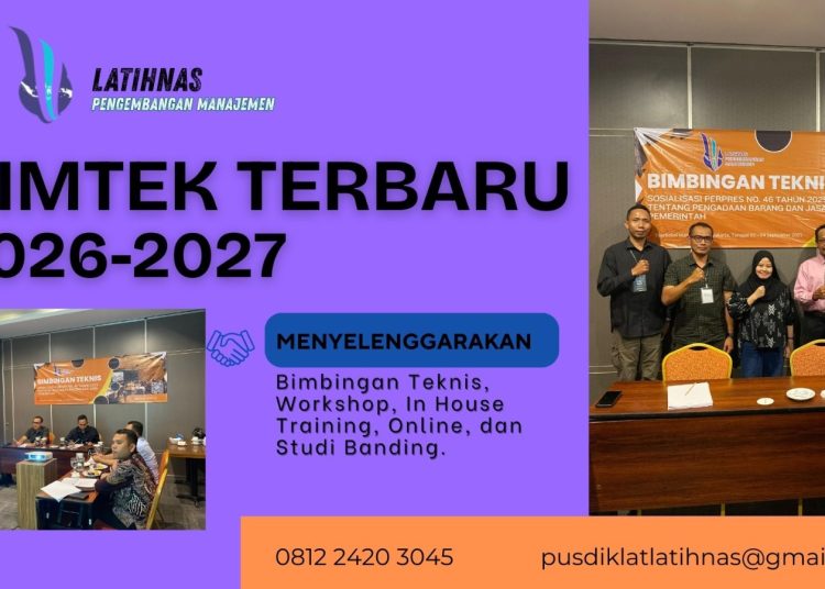 Bimtek Optimalisasi Pengadaan Jasa Konstruksi melalui E-Katalog Versi 6 Terrbaru 2026