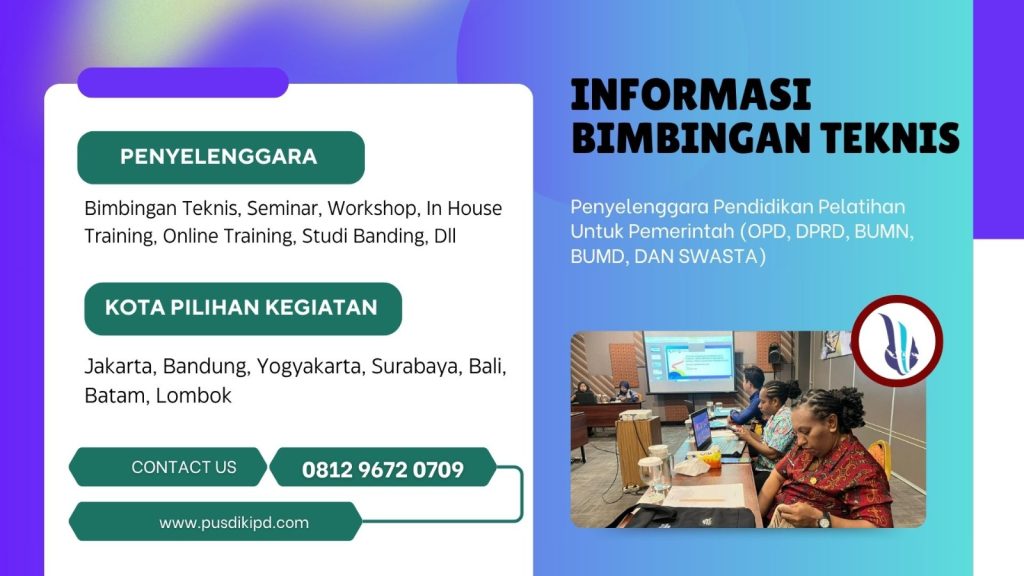 Bimtek Peran Sekretaris Dalam Memahami Tugas Pimpinan Instansi Pemerintah 2026 -2027