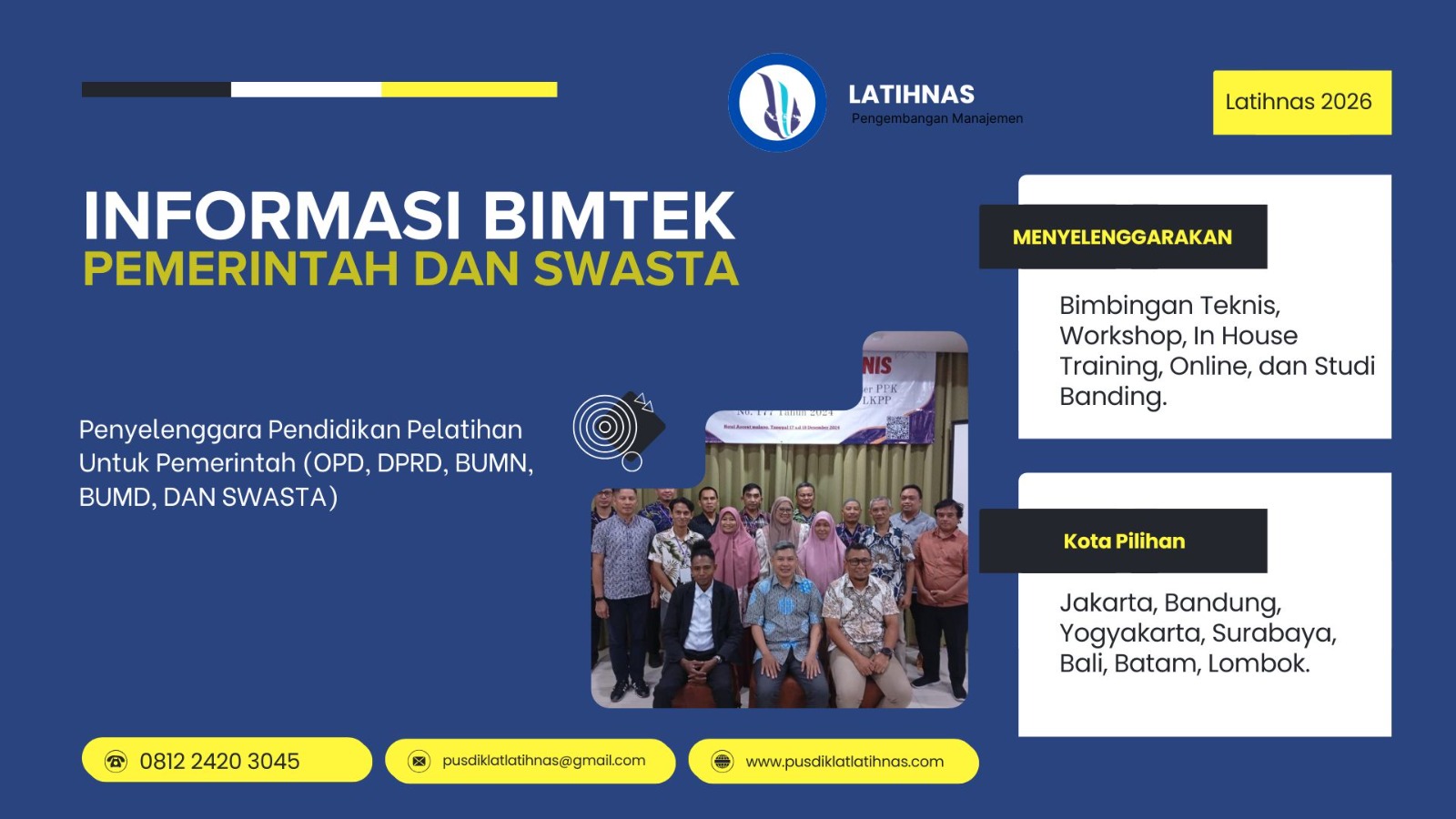 PELATIHAN PENYUSUNAN ANNUAL REPORT BERBASIS GCG DAN CSR TERPADU 2026 -2027